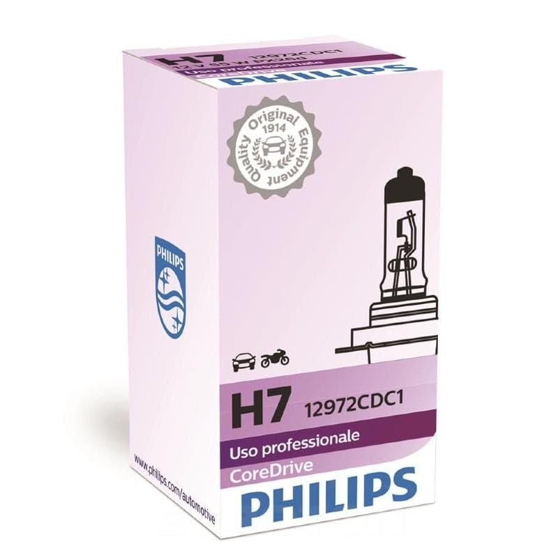 H7 12V 55W PX26d CoreDrive +30% 1 St. Philips