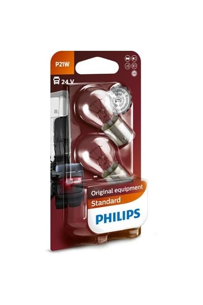 P21W 24V 21W BA15s 2 St. Blister Philips