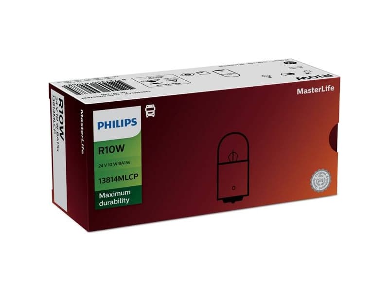R10W 24V 10W BA15s MasterLife 1 St. Philips