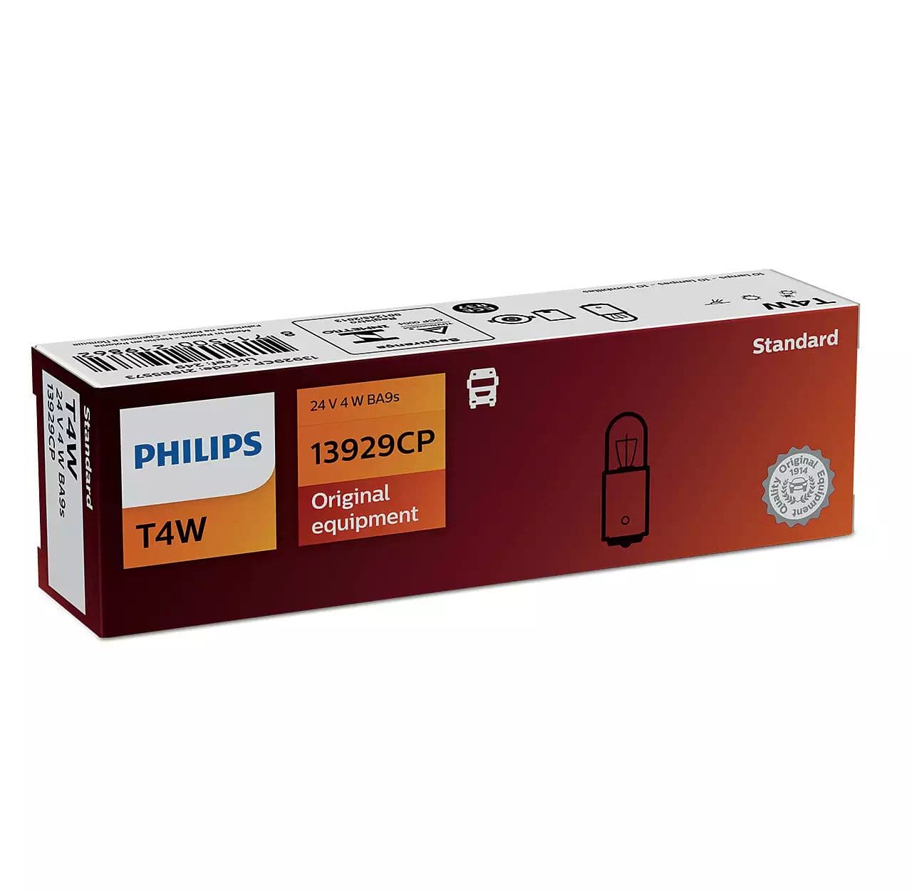 T4W 24V 4W BA9s Vision 1 St. Philips