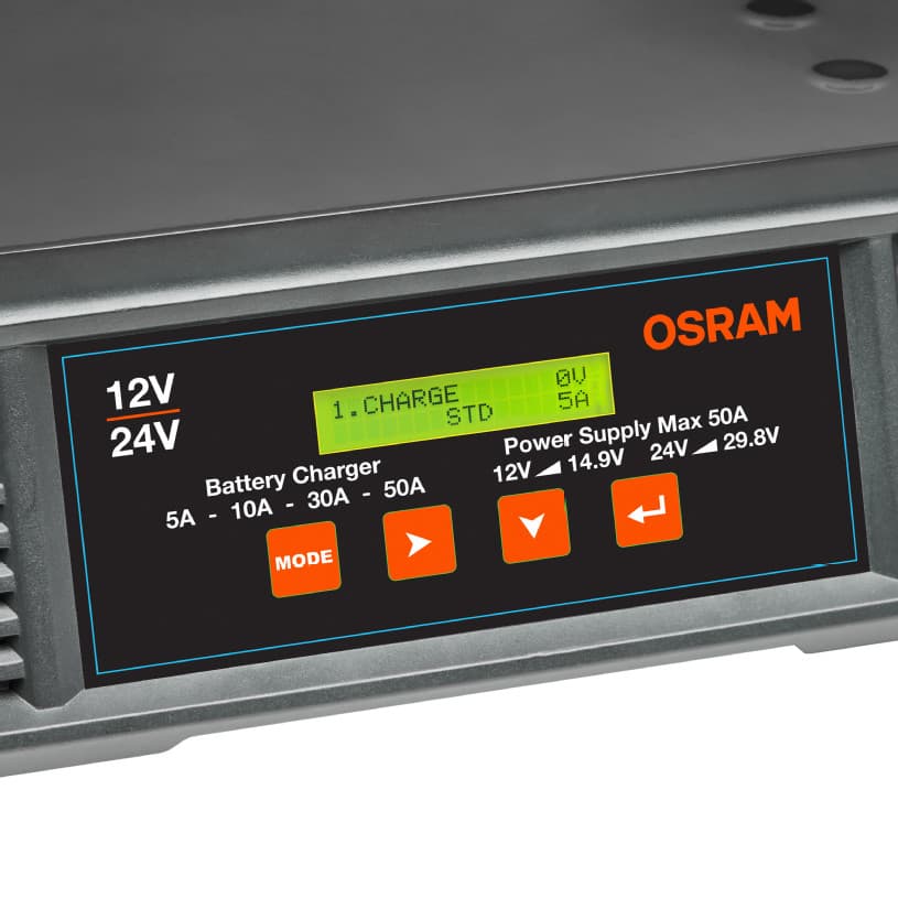 BATTERYcharge PRO Batterie Ladestation 50A 1 St. OSRAM