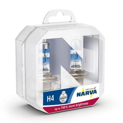 H4 12V 60/55W P43t-38 Range Power 150 2 St. NARVA
