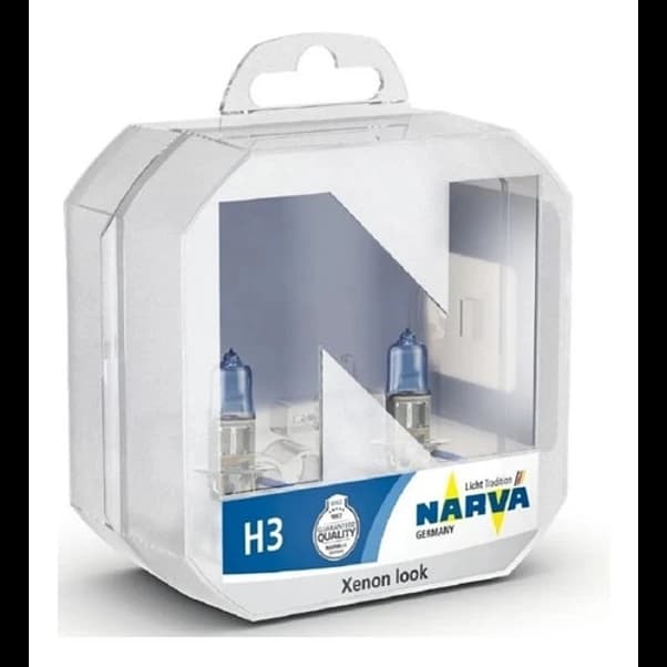 H3 RPW 12V 55W PK22s RANGE POWER WHITE 2 St. NARVA