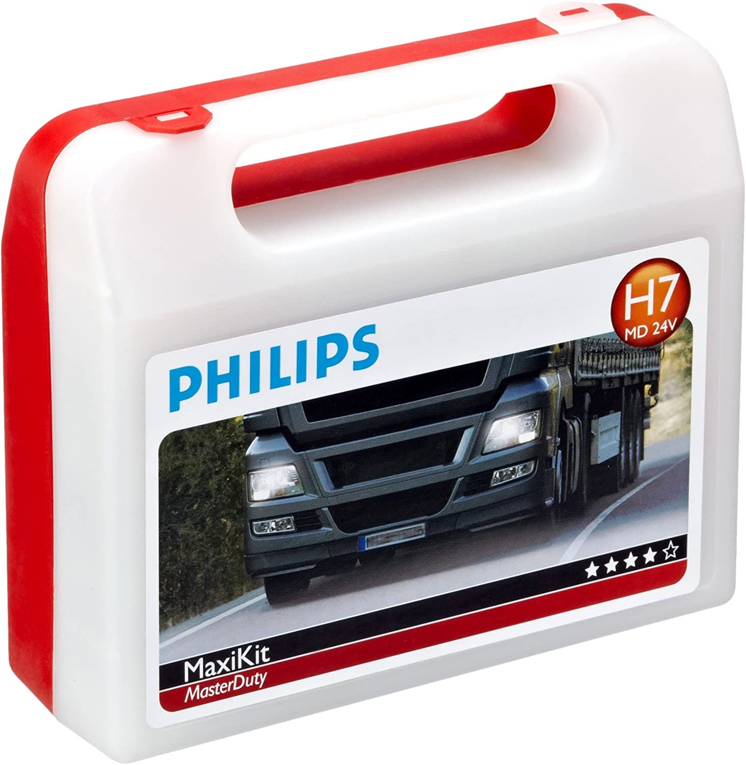 H7 24V 55W MasterDuty MaxiKit H7 Ersatzlampenbox Philips