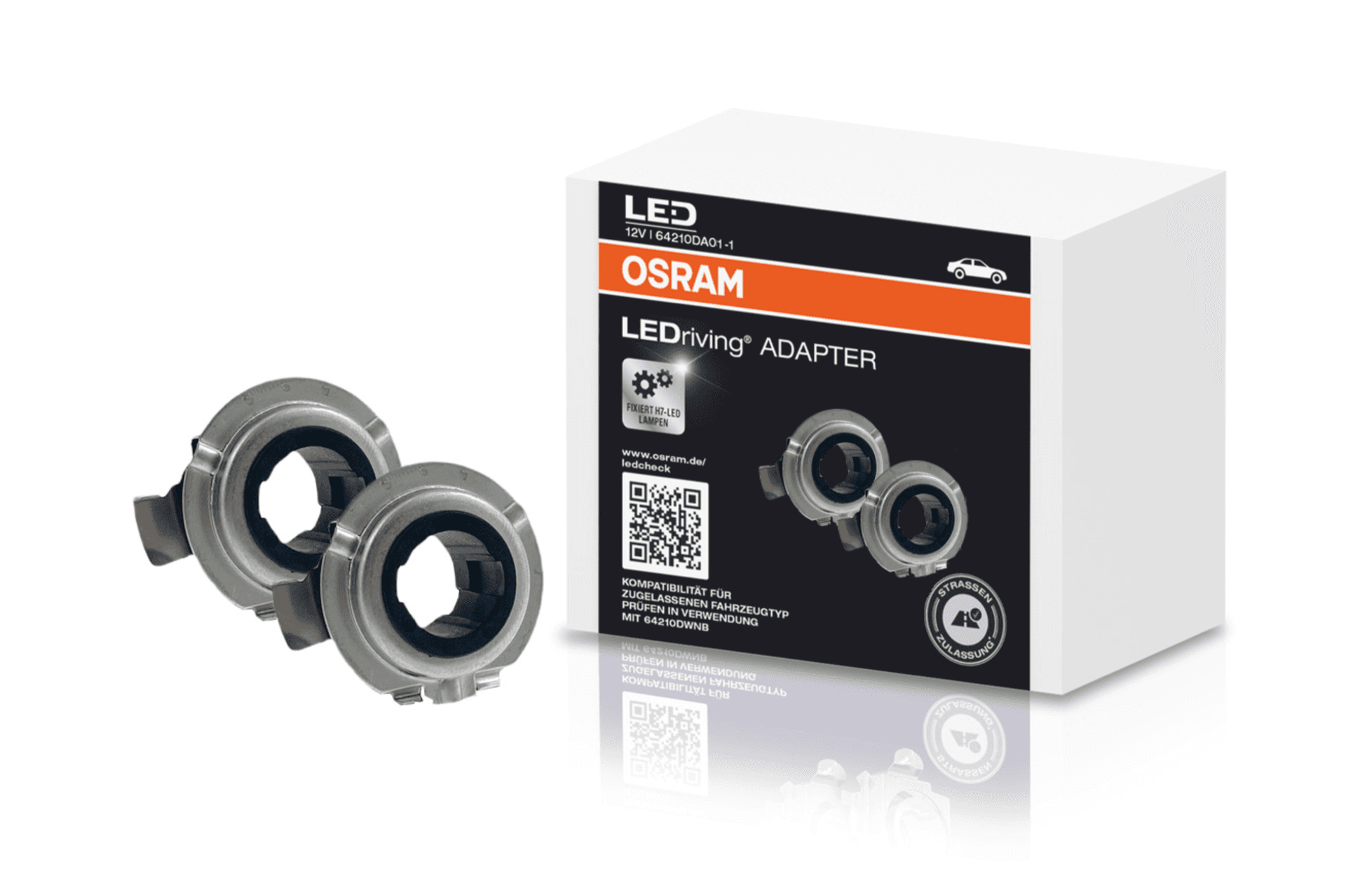 Montagehalterung Adapter DA01-1 für NIGHT BREAKER LED H7-LED 2 St. OSRAM