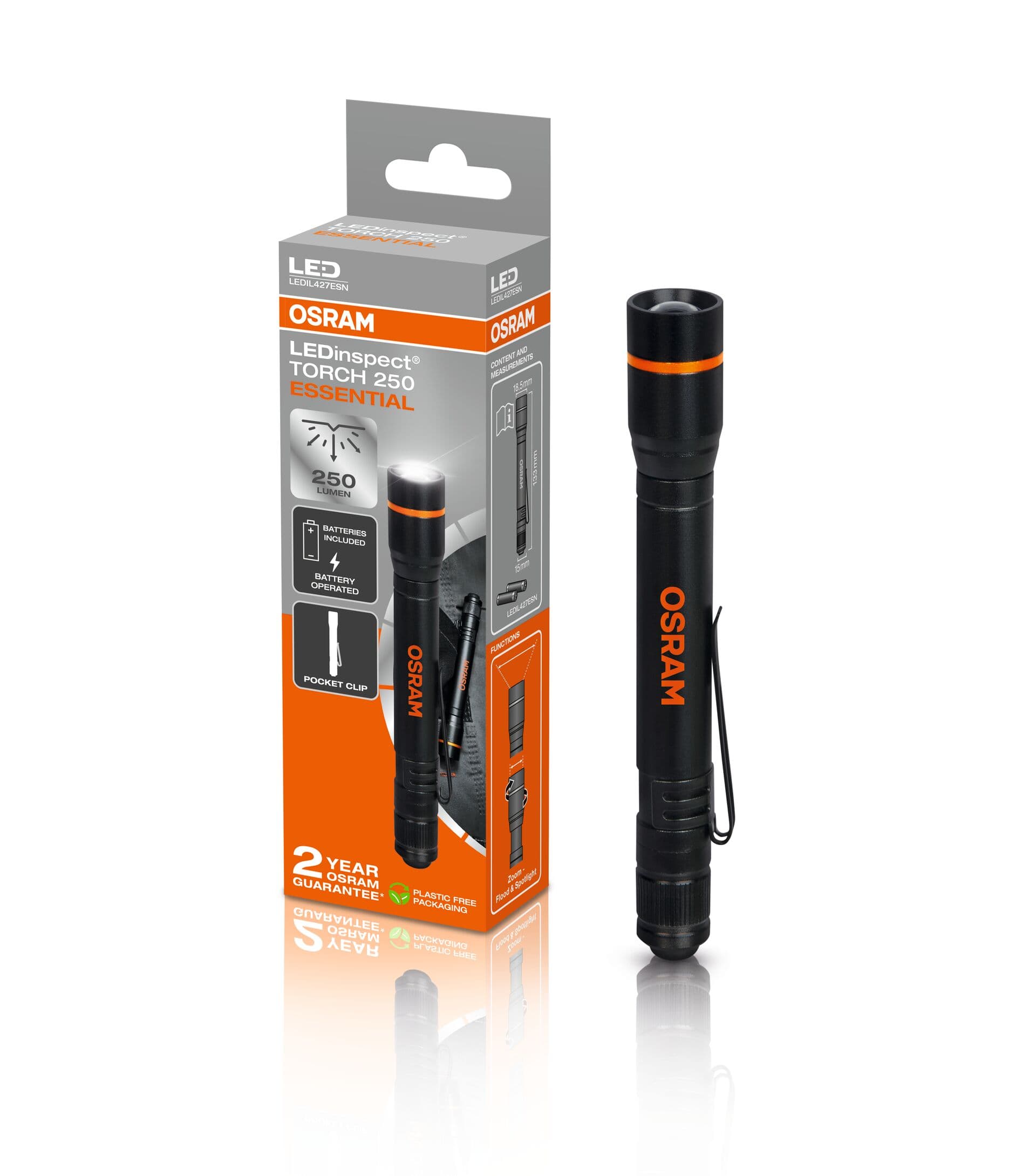 LEDinspect TORCH 250 ESSENTIAL 1 St. OSRAM