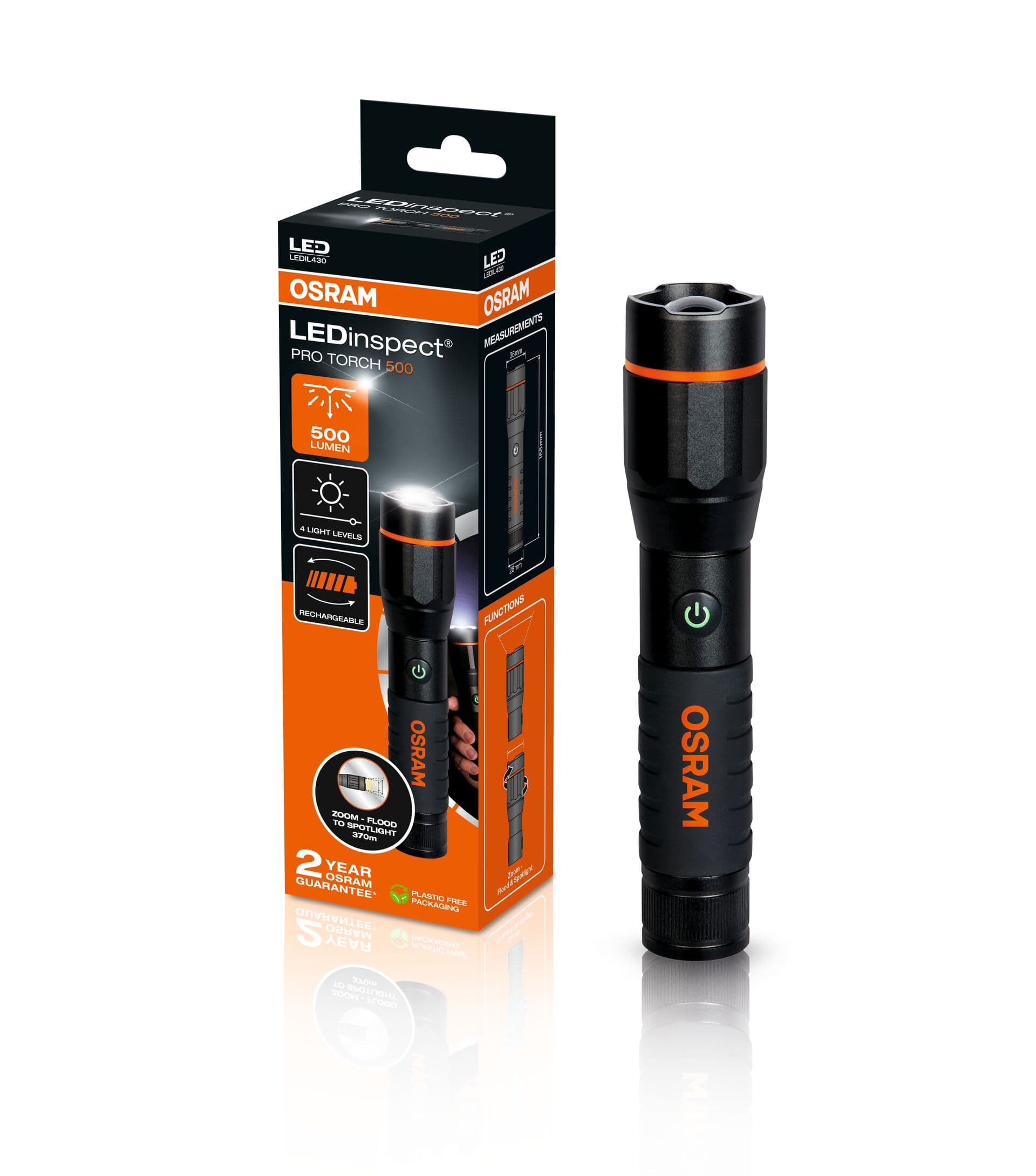 LEDinspect PRO TORCH 500 1 St. OSRAM