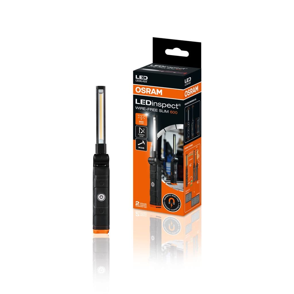 LEDinspect WIRE-FREE SLIM 600 Werkstattlampe 1 St. OSRAM