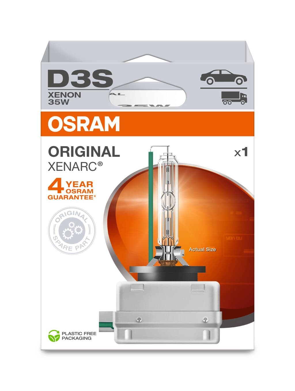 D3S 12V+24V 35W PK32d-5 Original XENARC Softcover Box 1 St. OSRAM