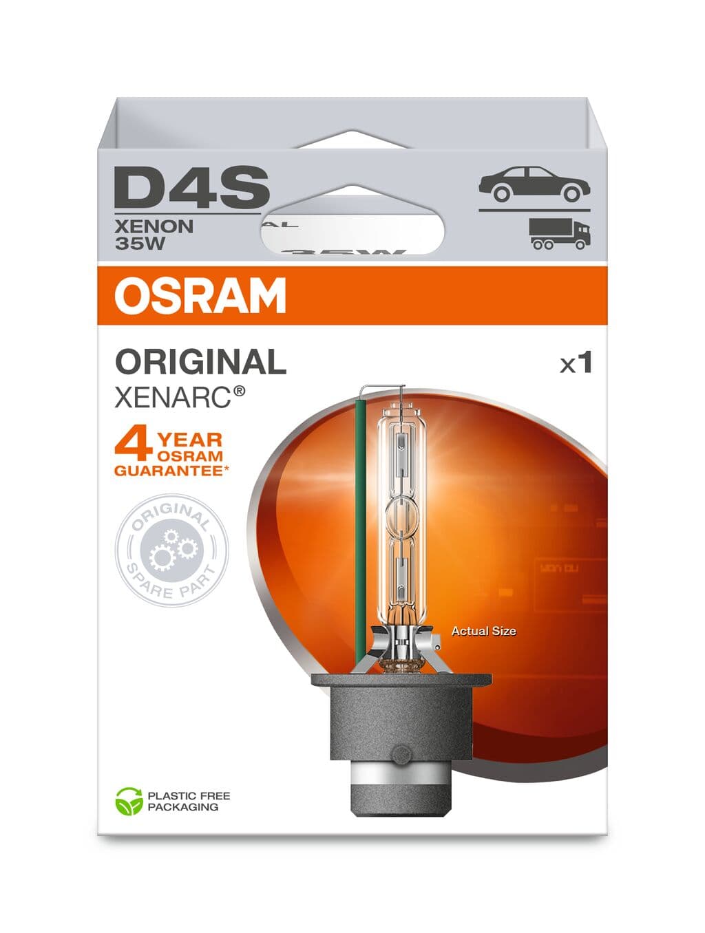 D4S 12V+24V 35W P32d-5 Original XENARC Softcover Box 1 St. OSRAM