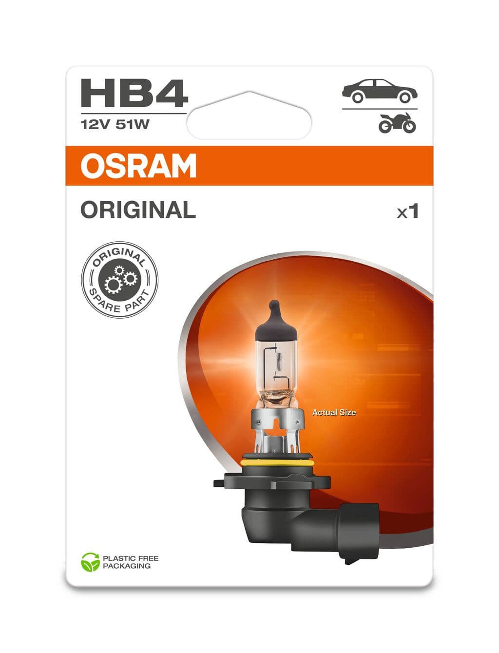 HB4 12V 51W P22d 1 St. Blister OSRAM Original 9006-01B