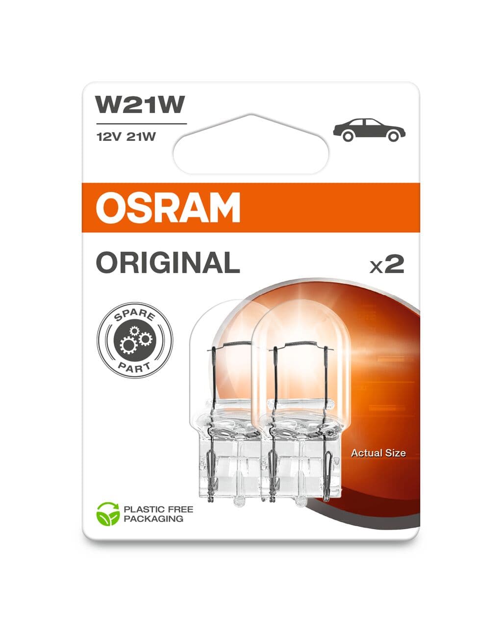 W21W 12V 21W W3x16d 2 St. Blister OSRAM