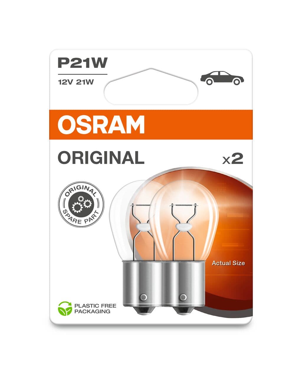 P21W 12V 21W BA15s 2 St. Blister Original OSRAM