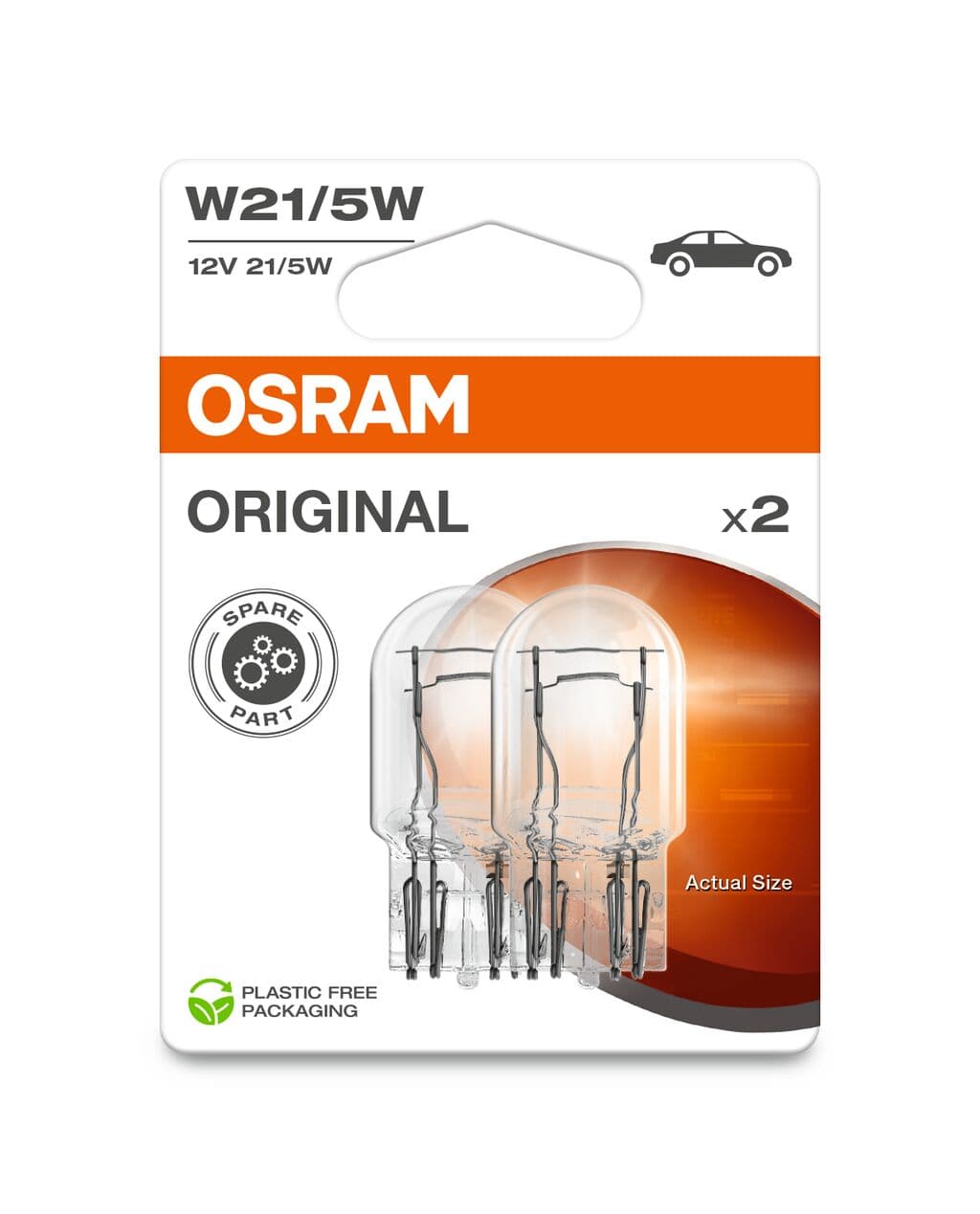 W21/5W 12V 21/5 W W3x16q 2 St. Blister OSRAM