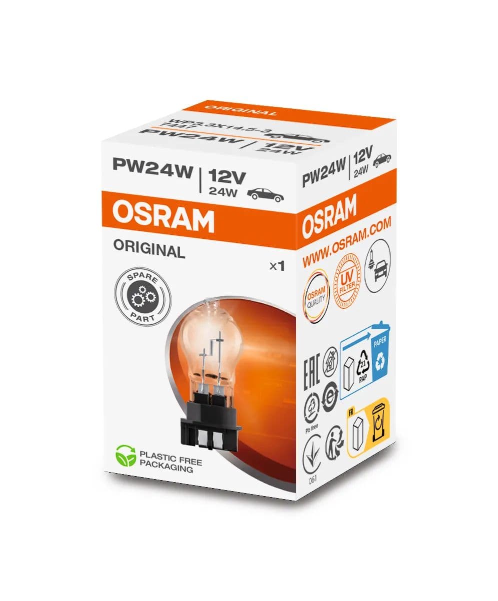 PW24W 12V 24W WP3.3X14.5-3 Original Line 1 St. OSRAM
