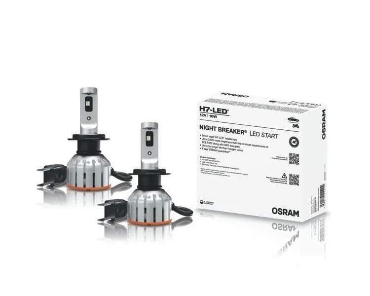 H7 NIGHT BREAKER LED START 230% für Werkstatt LED 2 St. OSRAM