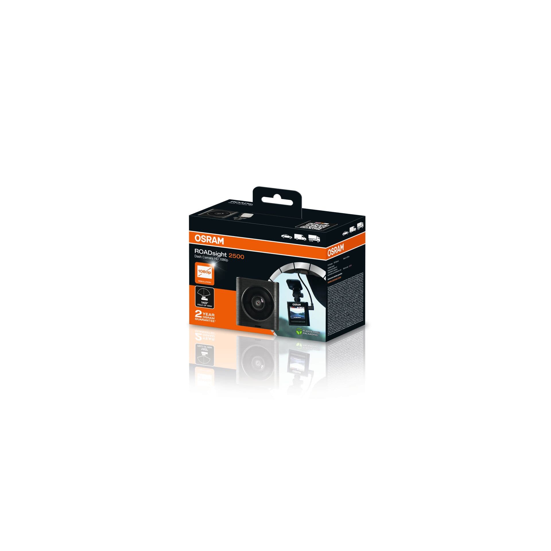 ROADsight 2500 DashCam 1080p 1 St. OSRAM