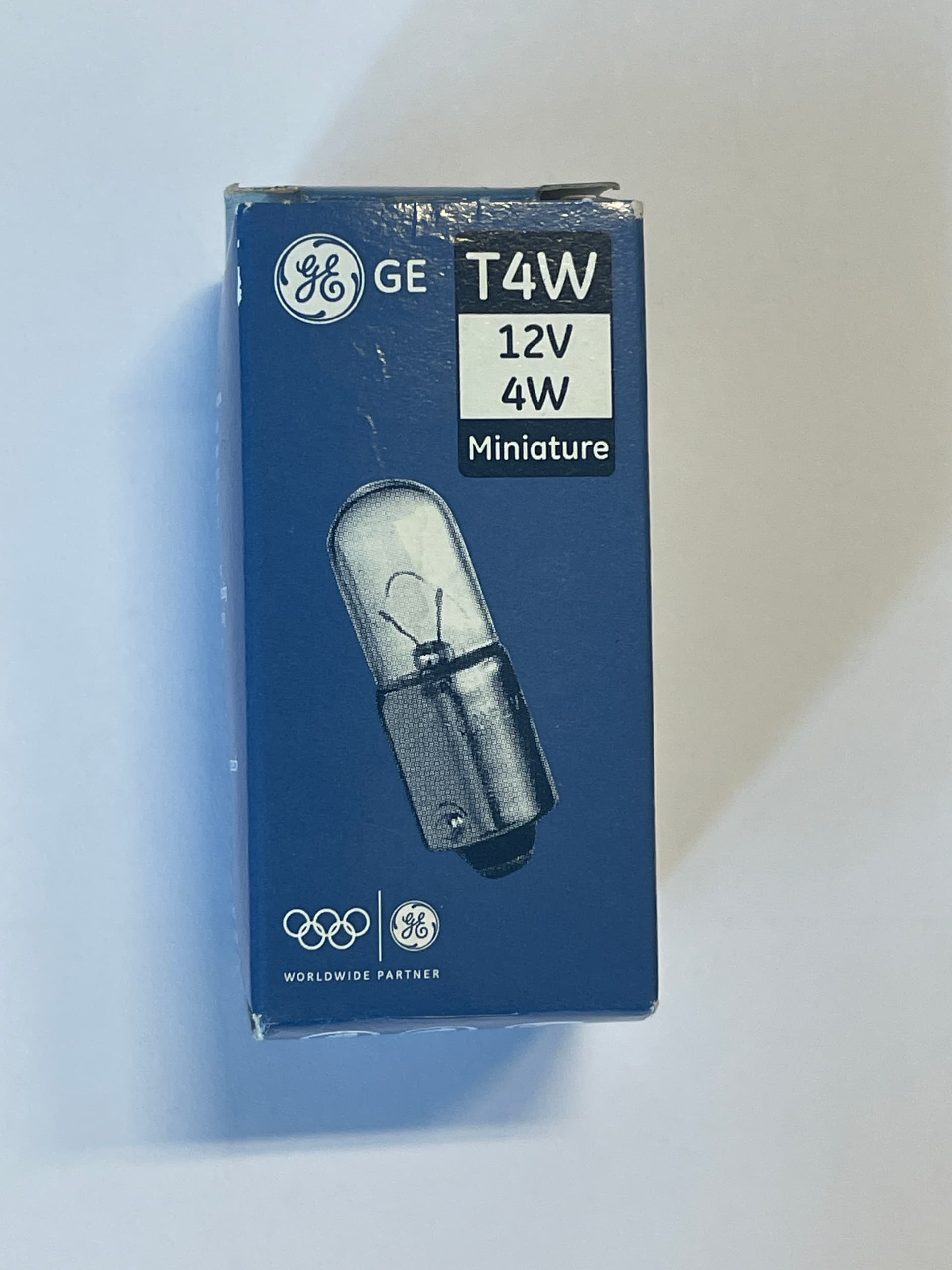 T4W 12V 4W BA9s 1 St. GE General Electric