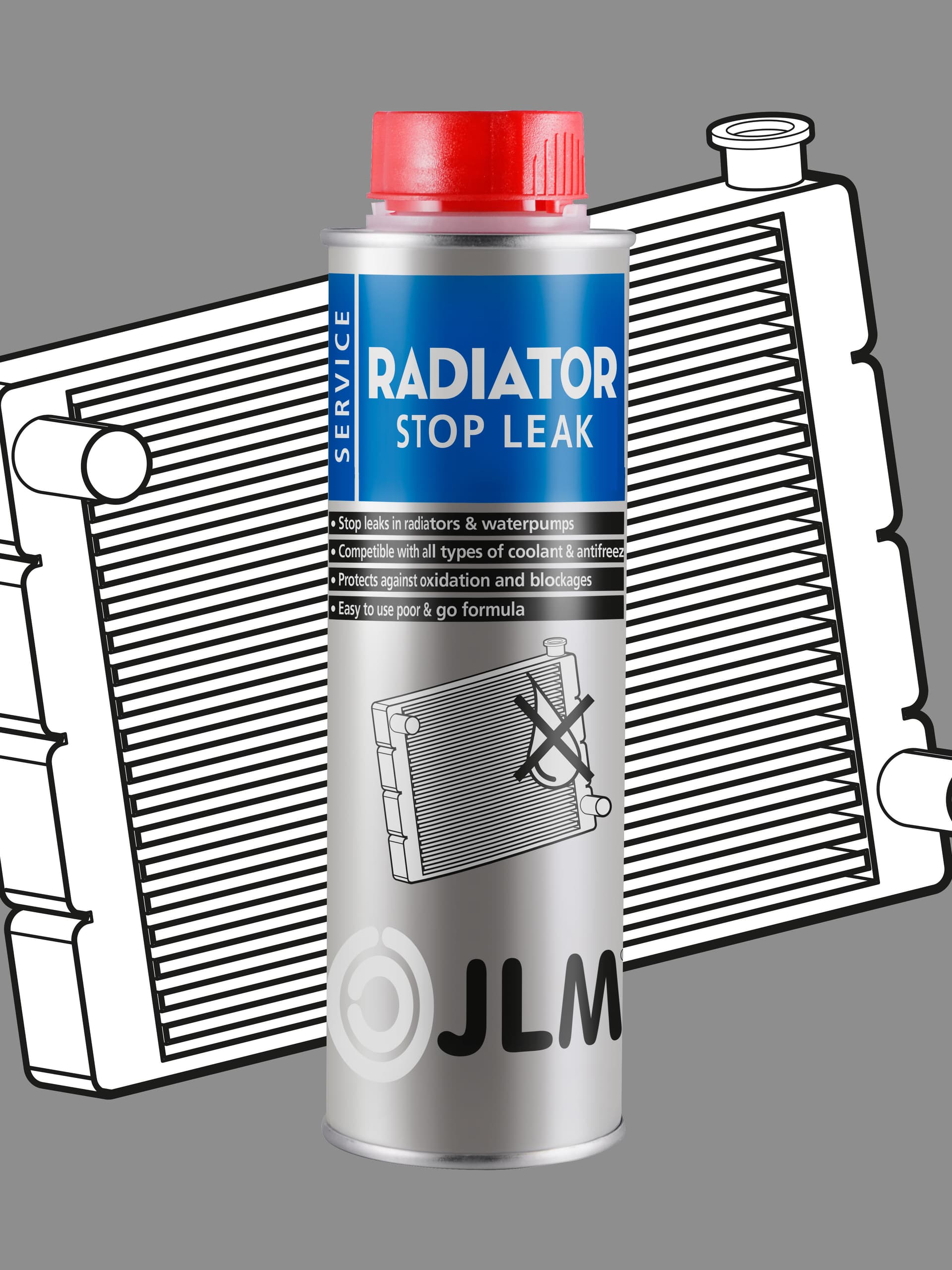 Kühler-Stoppleck Kühlsystemabdichter für PKW 250ml 1 St. JLM