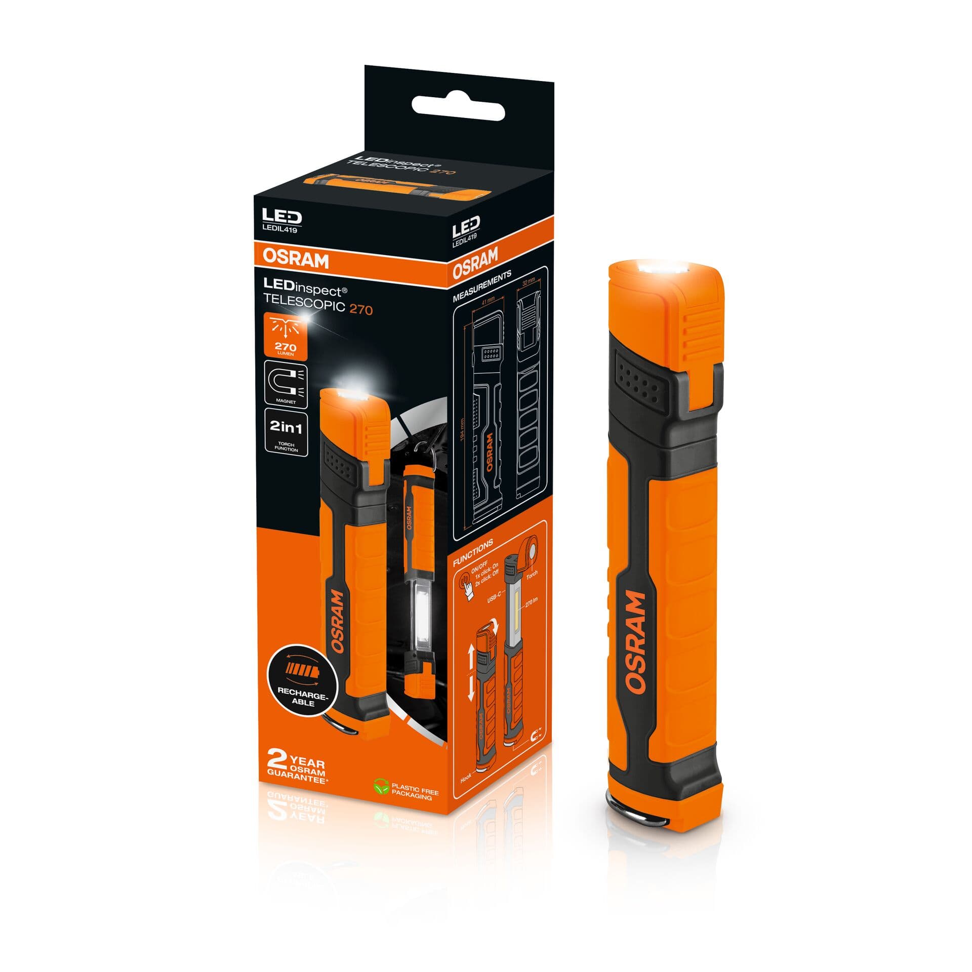 LEDinspect TELESCOPIC 270 1 St. OSRAM