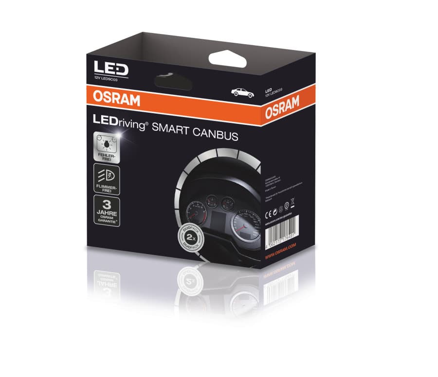 LEDriving Smart Canbus Lastwiderstand für H7 Nachrüstlampe Typ 3-1 2 St. OSRAM