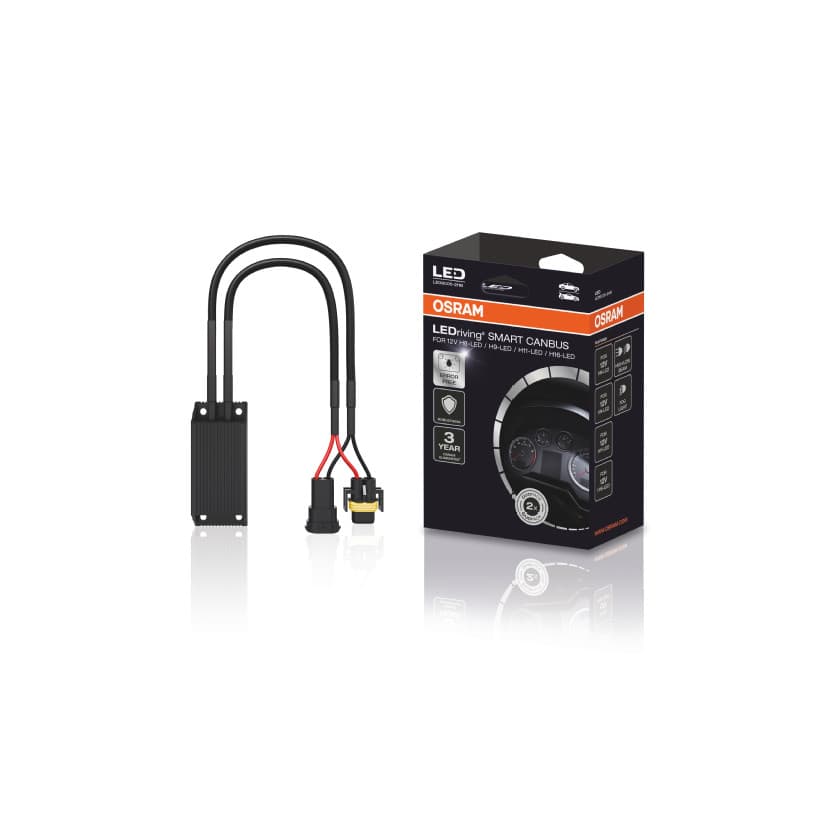 LEDriving Smart Canbus für H8, H9, H11, H16 Nachrüstlampe Typ 5 2 St. OSRAM