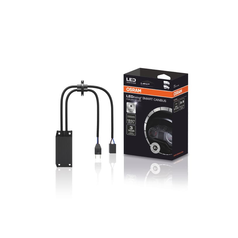 LEDriving 24V Smart Canbus Lastwiderstand für H7 Nachrüstlampe Typ 10 2 St. OSRAM
