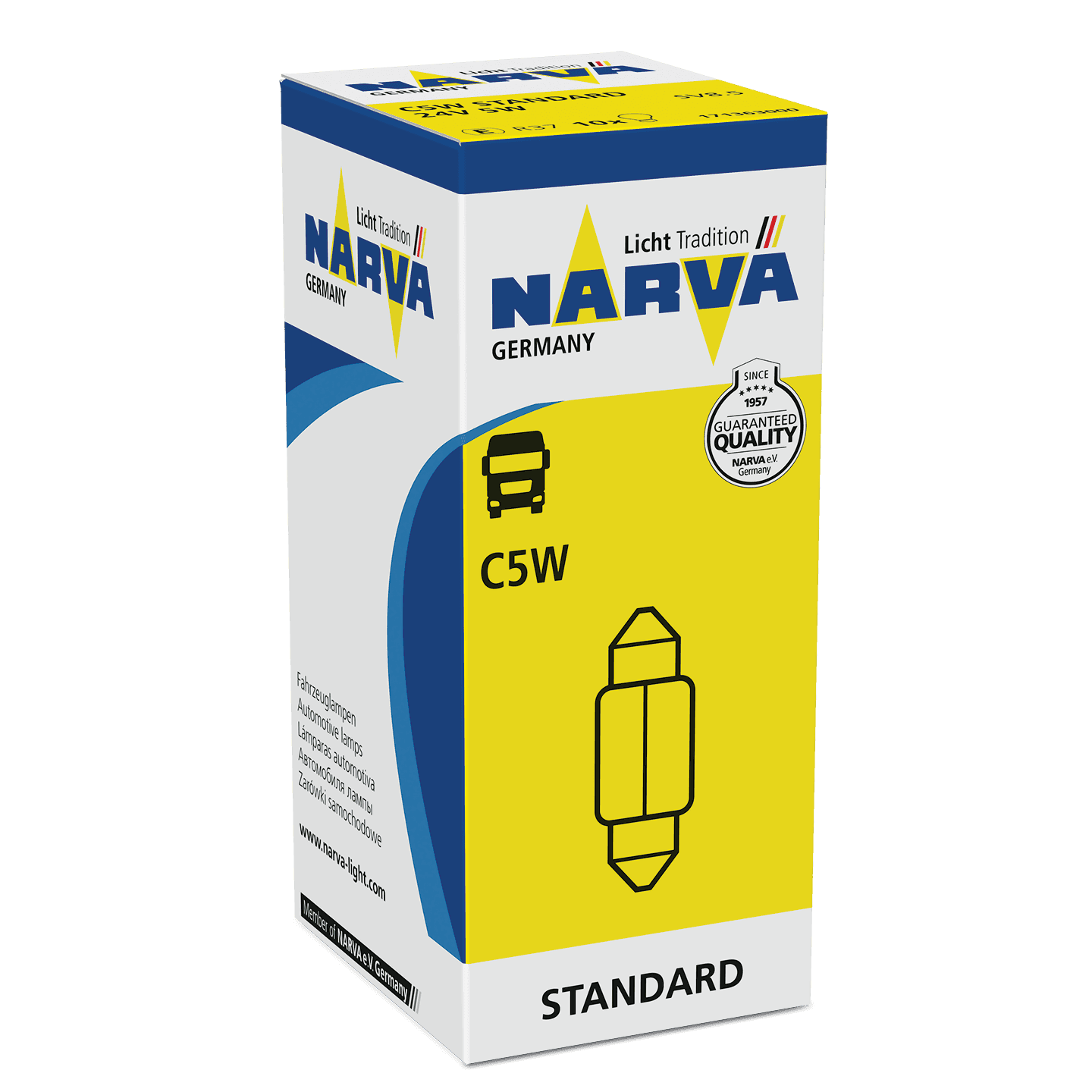 C5W 11x35 24V 5W SV8,5 STANDARD NARVA