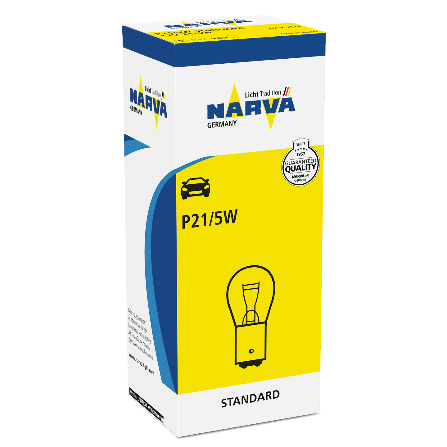 P21/5W 12V 21/5W BAY15d STANDARD NARVA