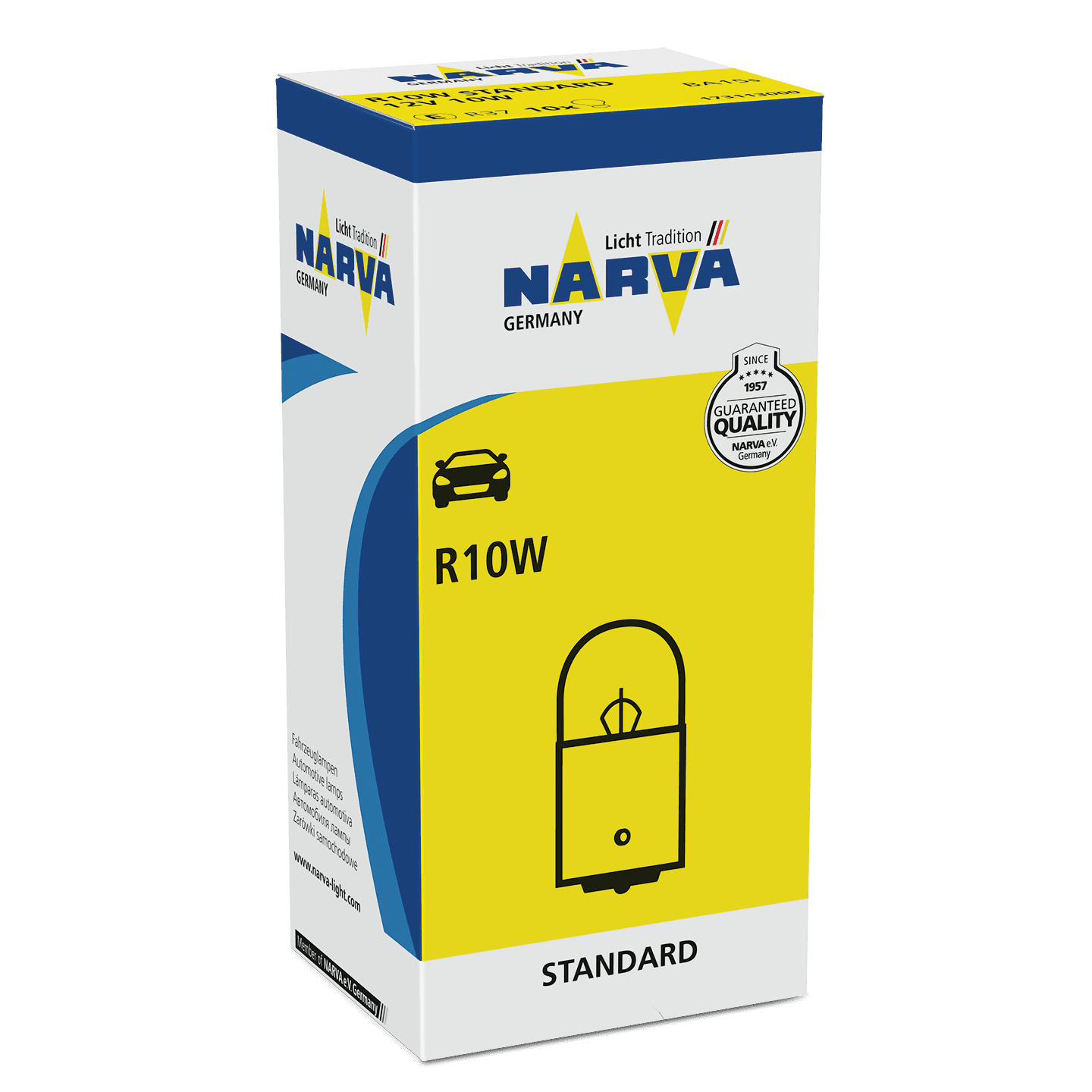 R10W 12V 10W BA15s STANDARD NARVA