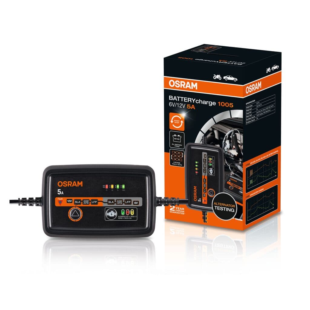 BATTERYcharge 1005 Smart-Ladegerät 5A 6/12V 1 St. OSRAM