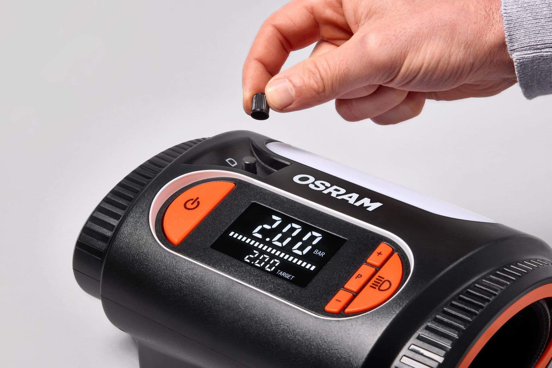 TYREinflate 2120 Schnelle Reifenpumpe mit Kabel 2 Jahre Garantie 1 St. OSRAM