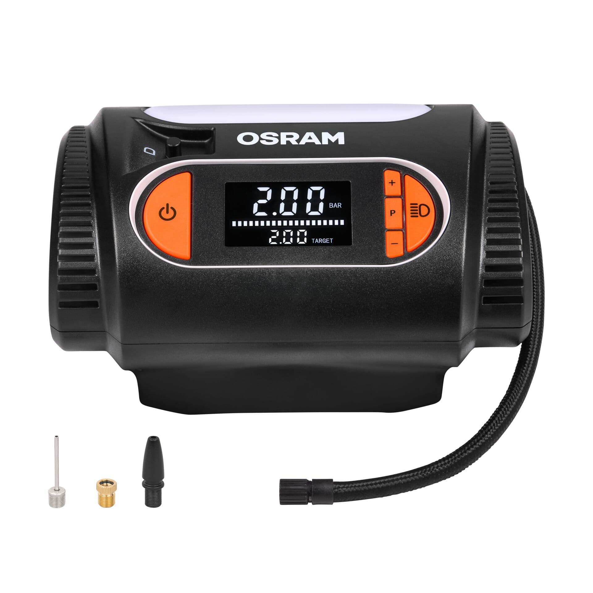 TYREinflate 2120 Schnelle Reifenpumpe mit Kabel 2 Jahre Garantie 1 St. OSRAM