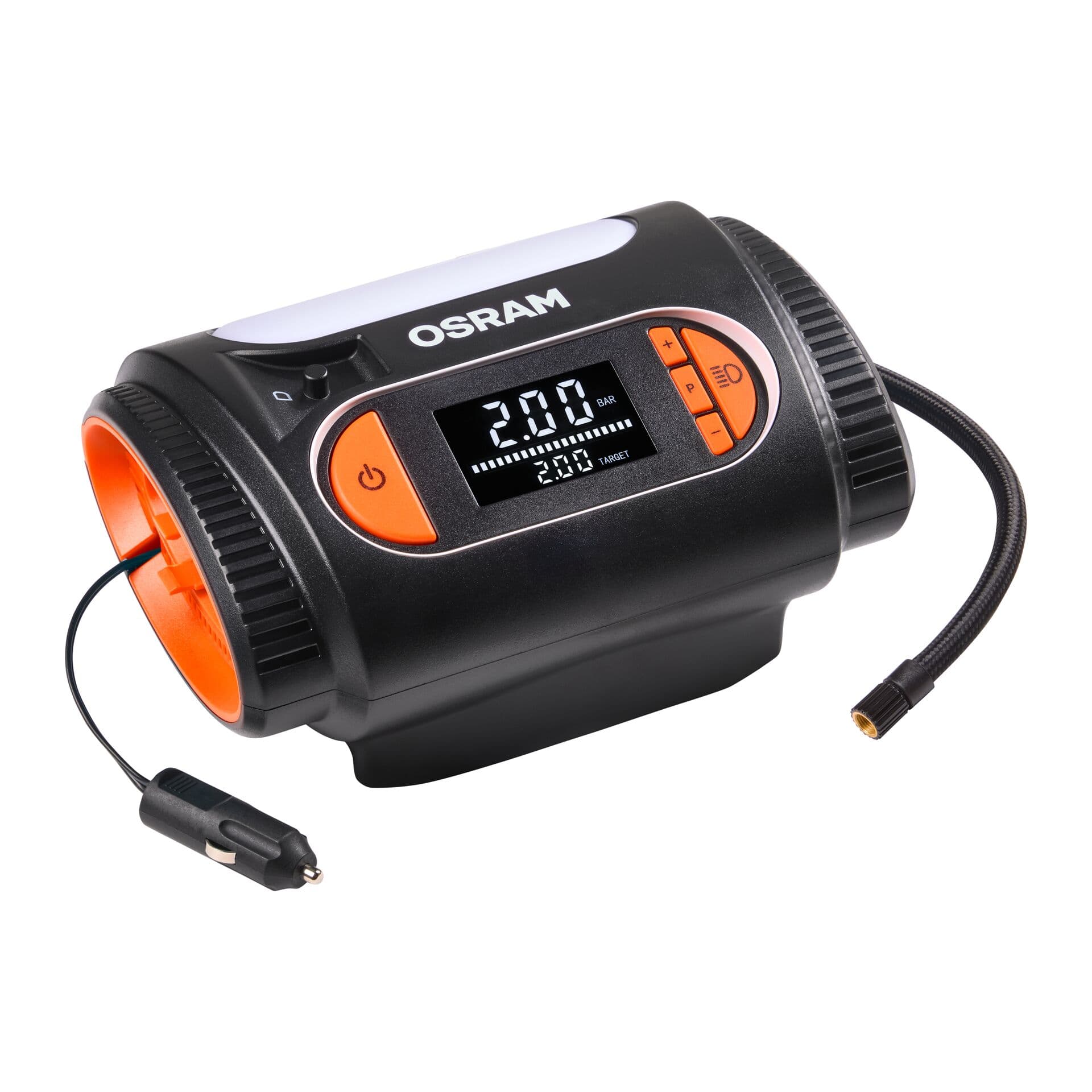 TYREinflate 2120 Schnelle Reifenpumpe mit Kabel 2 Jahre Garantie 1 St. OSRAM