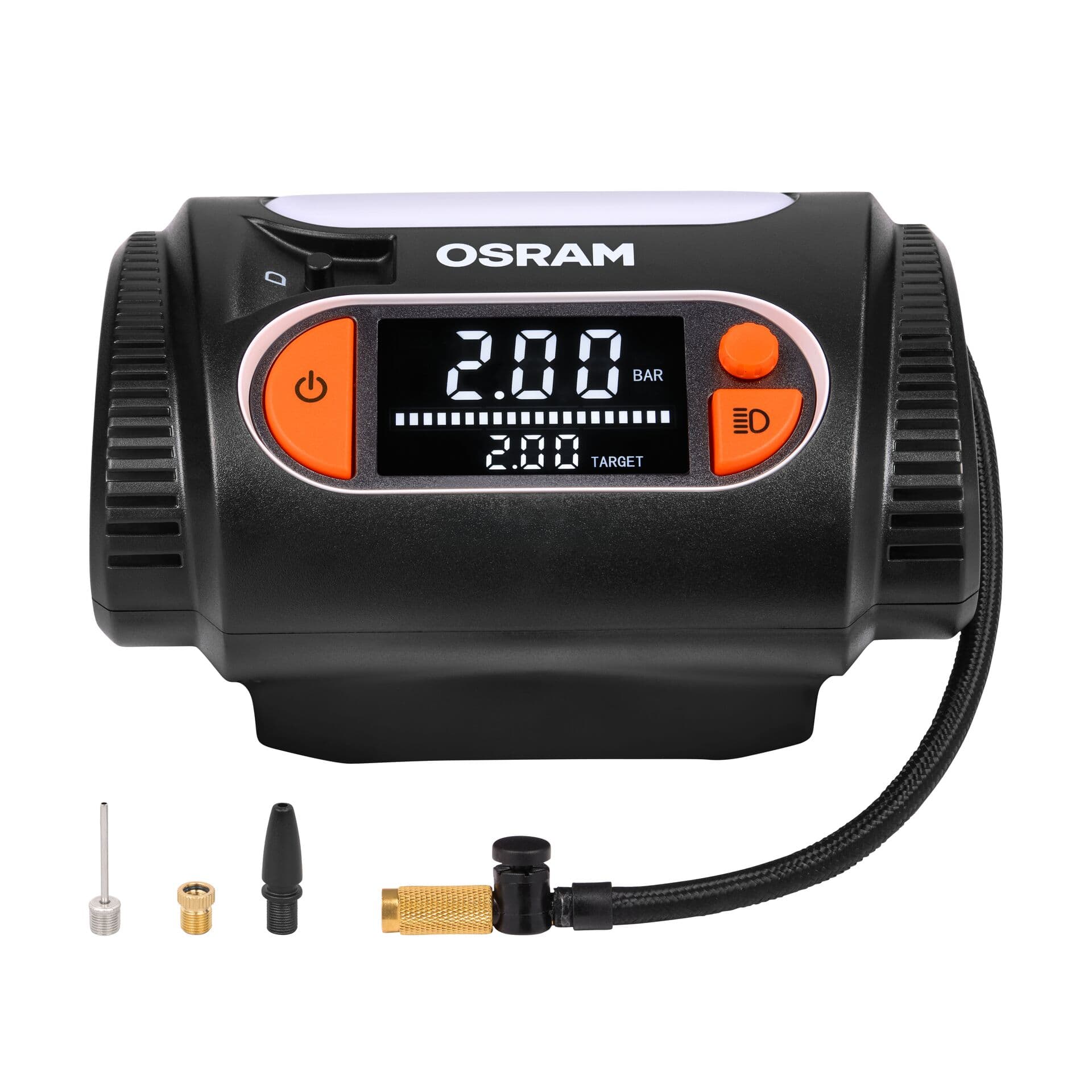 TYREinflate 2130 Schnelle Reifenpumpe mit Kabel 2 Jahre Garantie 1 St. OSRAM