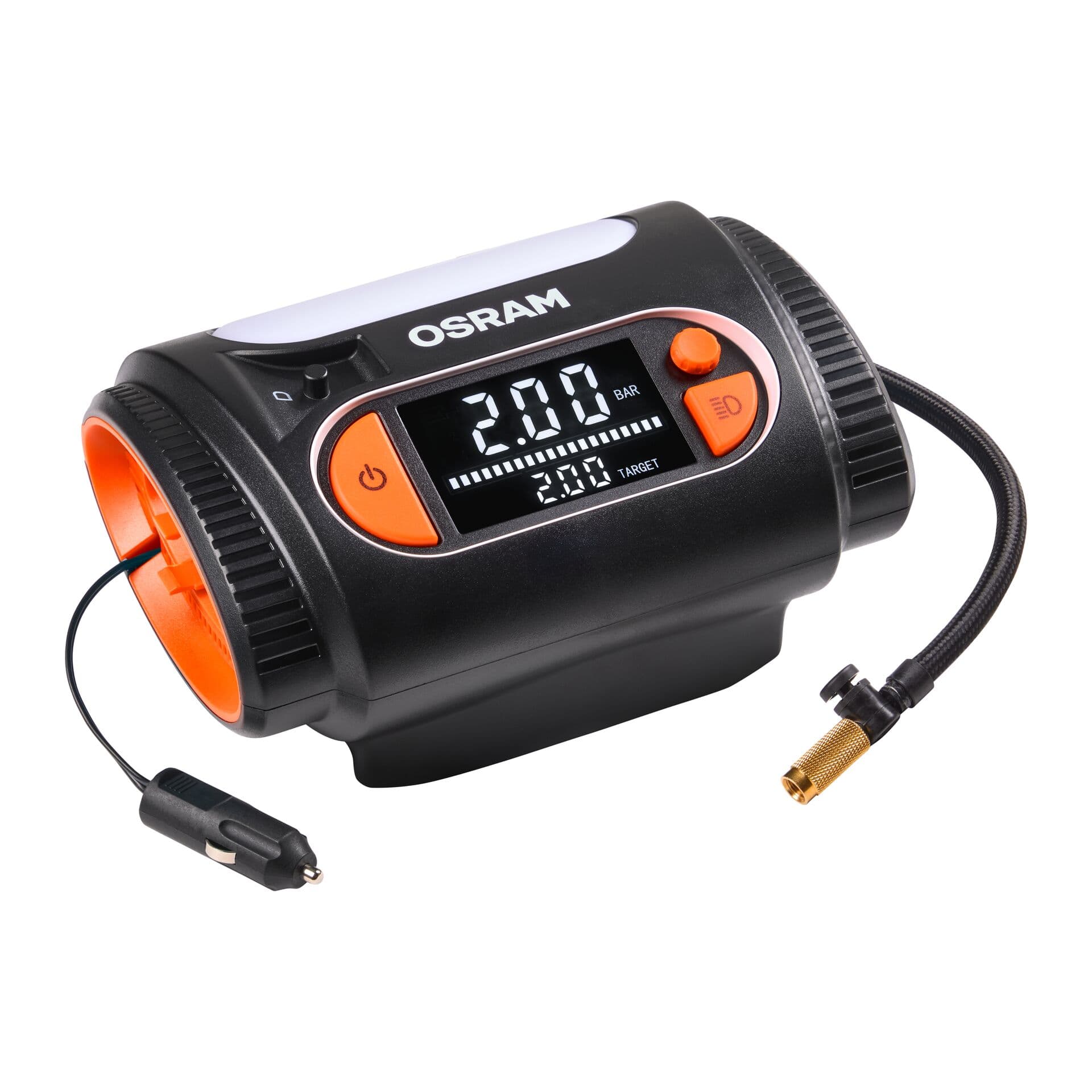 TYREinflate 2130 Schnelle Reifenpumpe mit Kabel 2 Jahre Garantie 1 St. OSRAM