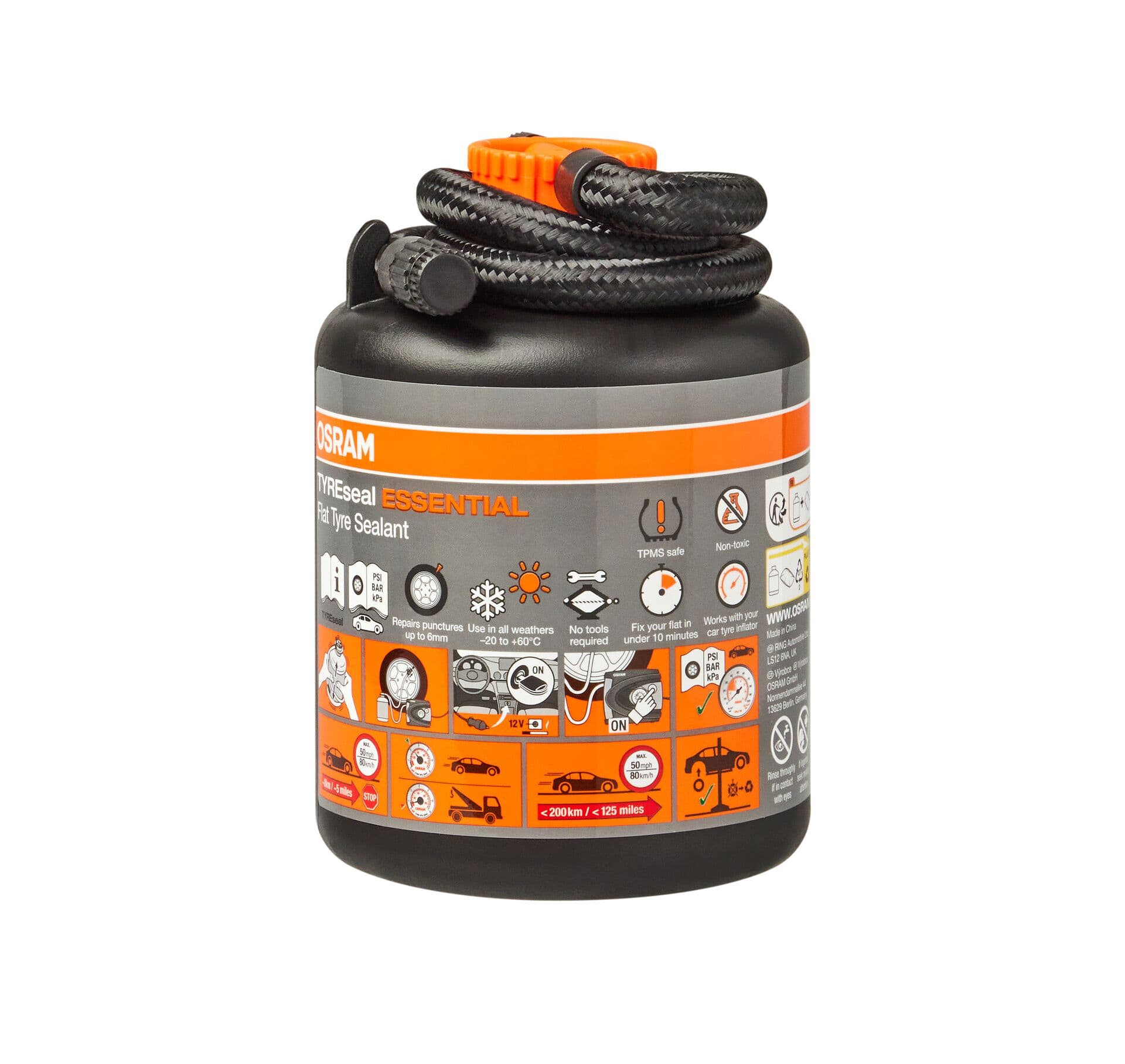 TYREseal KIT Reifendichtmittel 450ml ESSENTIAL 1 St. OSRAM