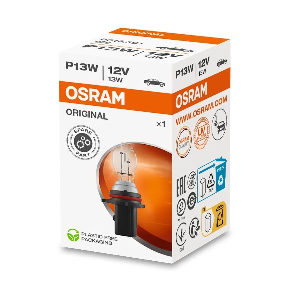 P13W 12V 13W PG18.5d-1 Original Faltschachtel 1 St. OSRAM