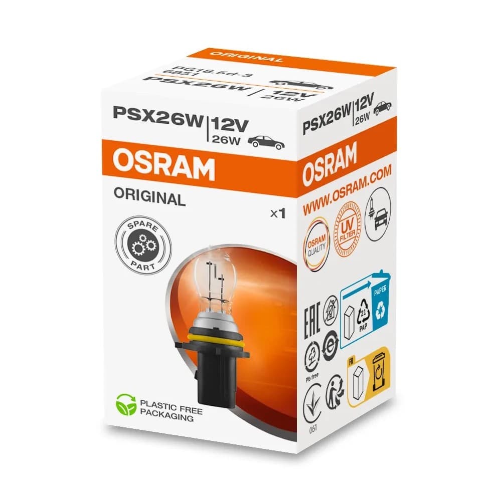 PSX26W 12V 26W PG18.5d-3 Original Faltschachtel 1 St. OSRAM