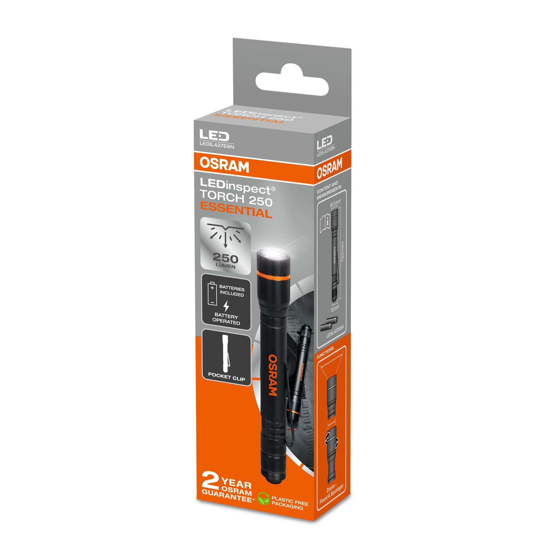 LEDinspect TORCH 250 ESSENTIAL 1 St. OSRAM