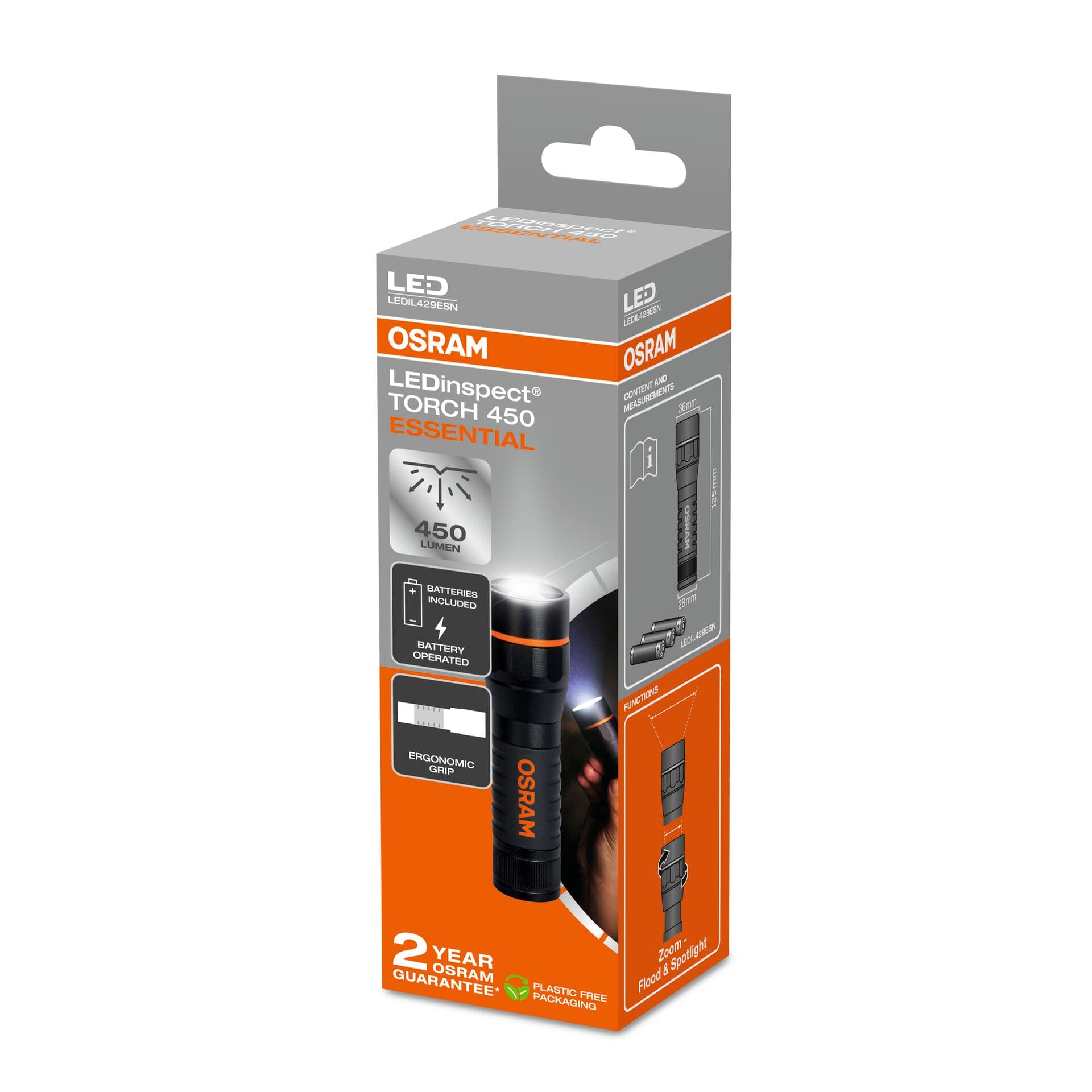 LEDinspect TORCH 450 ESSENTIAL 1 St. OSRAM