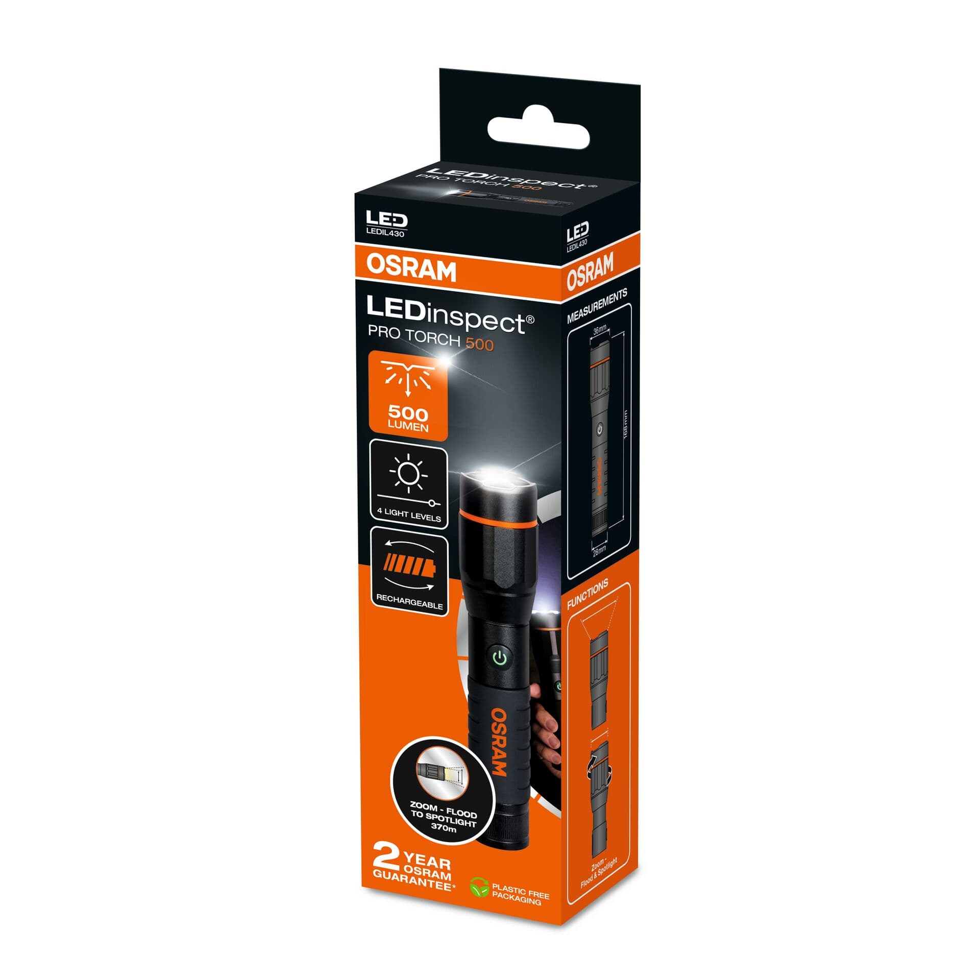 LEDinspect PRO TORCH 500 1 St. OSRAM