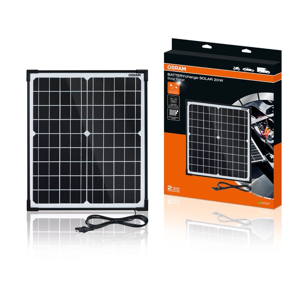 BATTERYcharge SOLAR 20W bis zu 1,11A (18V) 1 St. OSRAM