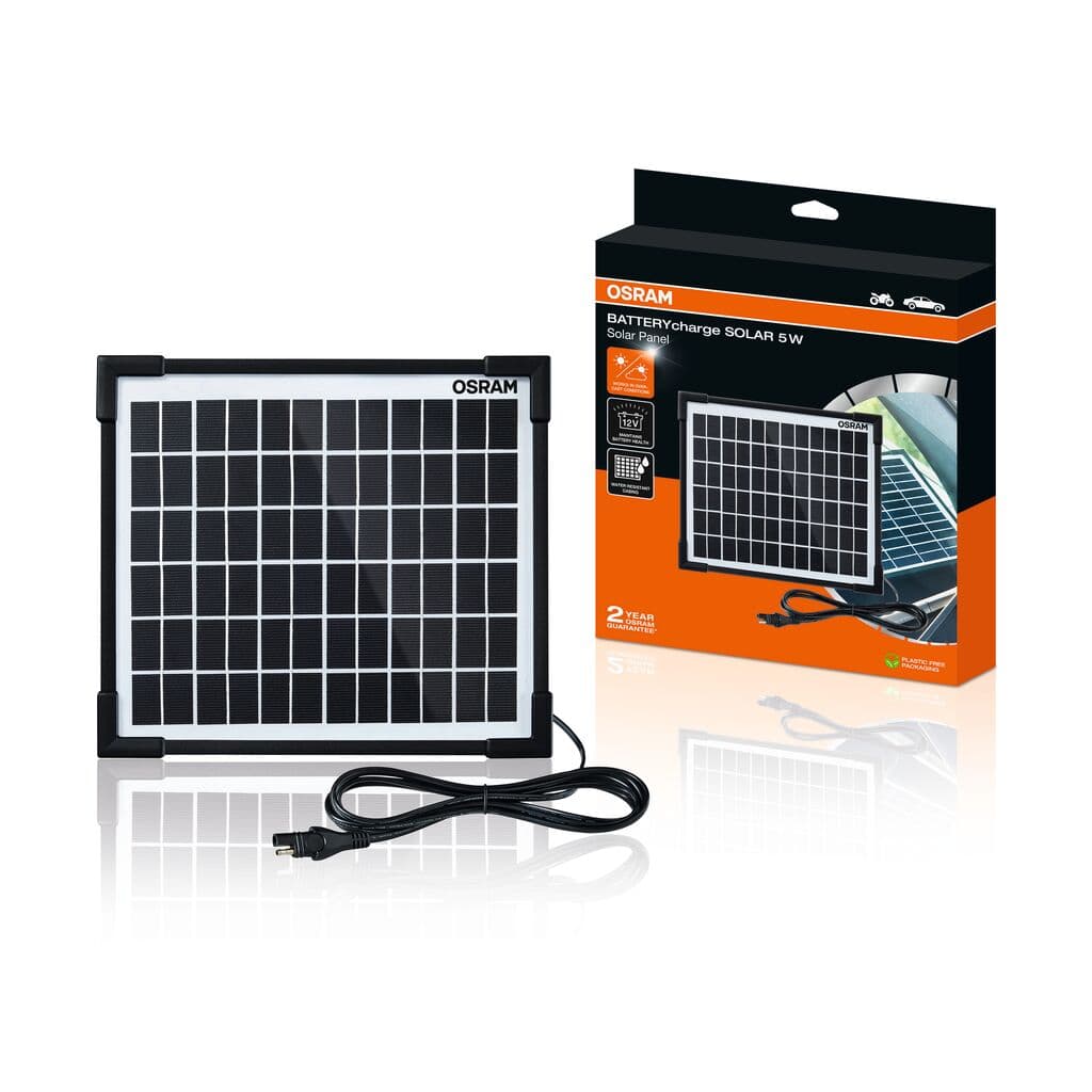 BATTERYcharge SOLAR 5W bis zu 0,28A (18V) 1 St. OSRAM