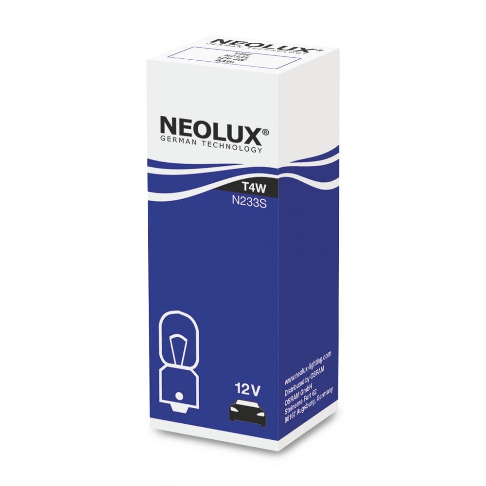 T4W 12V 4W BA9s Faltschachtel 1 St. NEOLUX