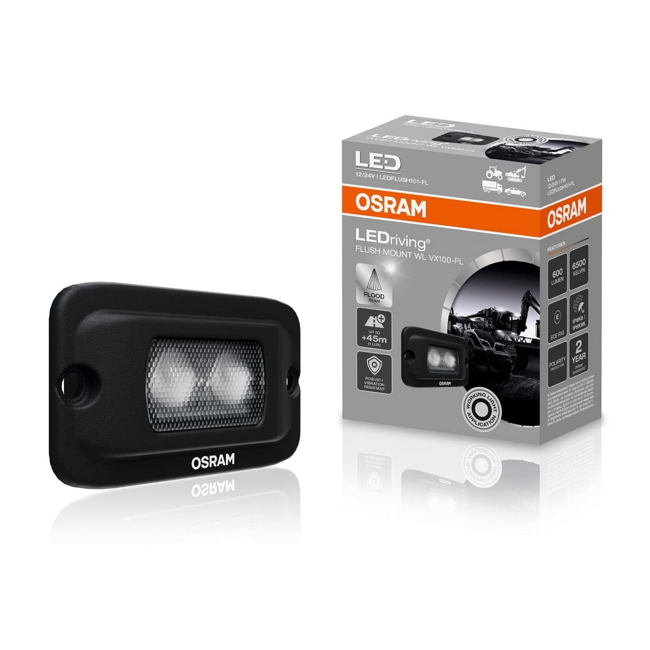 LEDriving® Flush Mount WL VX100-FL 1 St. OSRAM