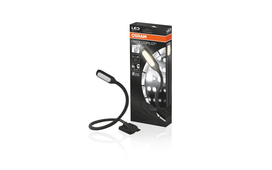ONYX Copilot Flexibles LED Leselicht 37mm 12V/24V OSRAM