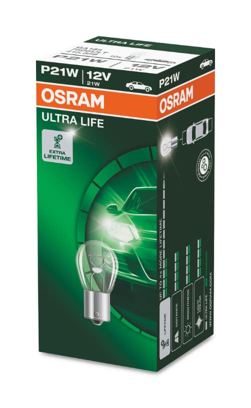 P21W 12V 21W BA15s ULTRA LIFE 1 St. Faltschachtel OSRAM