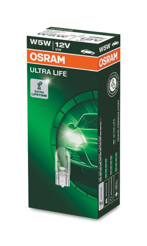 W5W 12V W2.1x9.5d 5W ULTRA LIFE 1 St. Faltschachtel OSRAM