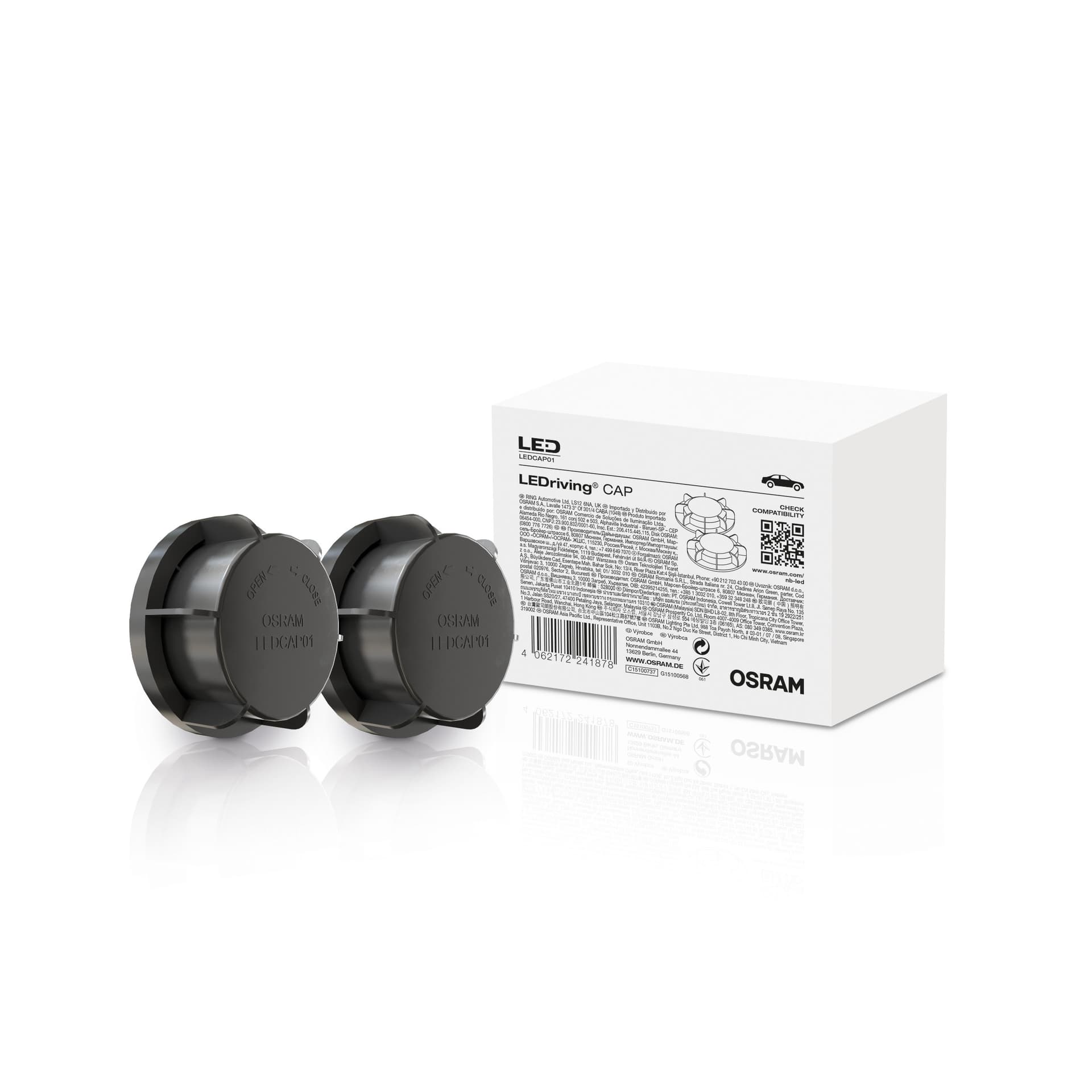 H7 LEDriving CAP LEDCAP03 für NIGHT BREAKER LED H7-LED 2 St. OSRAM